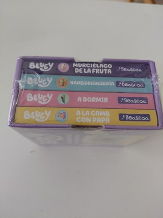 Bluey Pequeña Biblioteca 4 Libros Precintado