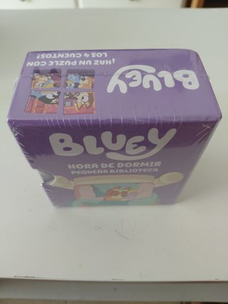 Bluey Pequeña Biblioteca 4 Libros Precintado