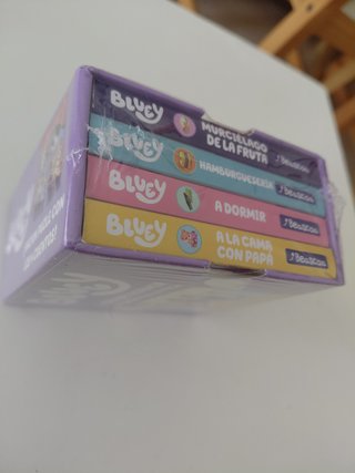Bluey Pequeña Biblioteca 4 Libros Precintado