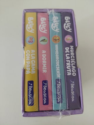 Bluey Pequeña Biblioteca 4 Libros Precintado