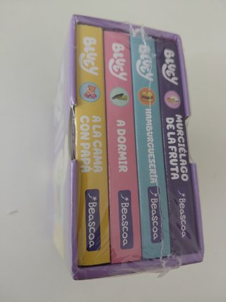 Bluey Pequeña Biblioteca 4 Libros Precintado