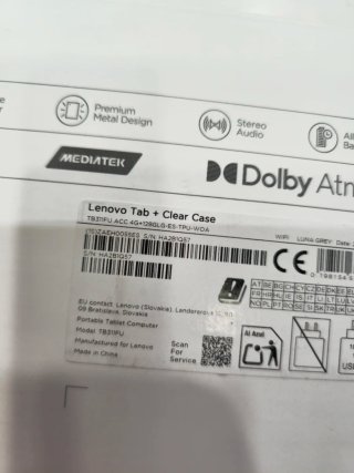 Lenovo Tab M11 + Funda Protectora