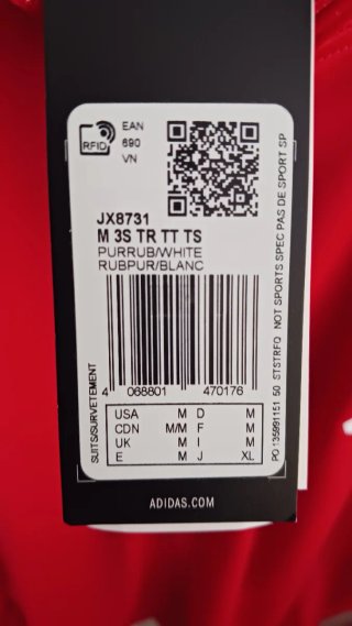 Chándal Adidas Rojo