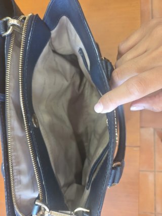 Bolso Michael Kors azul marino