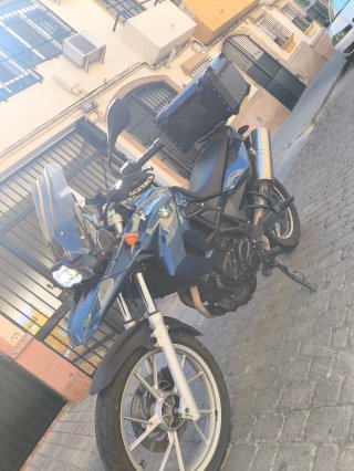 BMW G 650 GS Negra/Azul