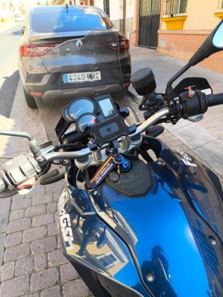BMW G 650 GS Negra/Azul