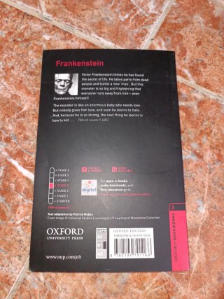 Oxford Bookworms Library: Stage 3: Frankenstein