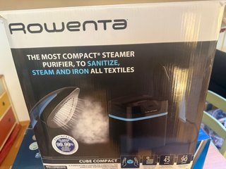 Rowenta Cube Compact Vaporizador Plancha Vertical