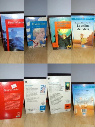 Pack 6 libros diferentes historias+12 años