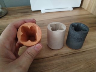 Mini macetas de cerámica