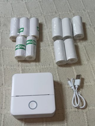 Stampante Mini Portatile Bianca