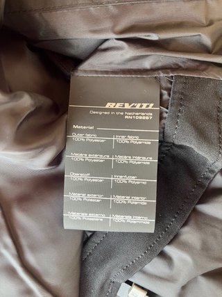 Chaqueta Moto Roja y Negra Mujer