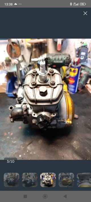 Motor Gas Gas 50cc trucado a 70cc
