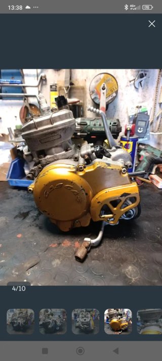 Motor Gas Gas 50cc trucado a 70cc