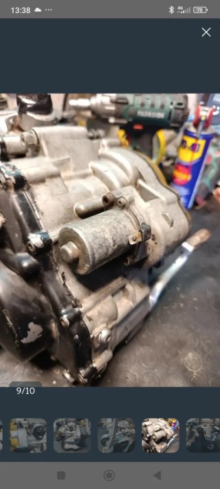 Motor Gas Gas 50cc trucado a 70cc