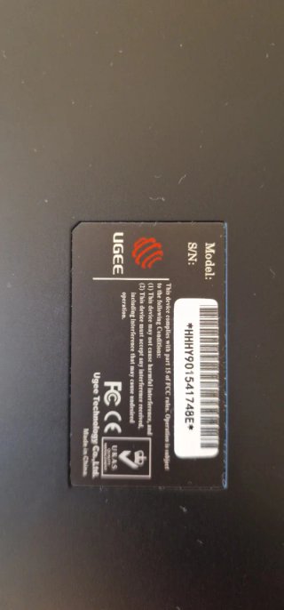Tableta Gráfica UGEE HK 1060 Pro