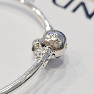 Pulsera Pandora Stitch Rígida Disney 19 cm