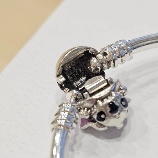 Pulsera Pandora Stitch Rígida Disney 19 cm