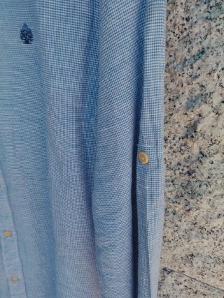 Camisa Springfield Talla S con recogida de mangas