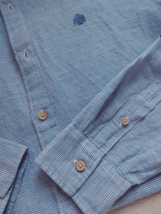 Camisa Springfield Talla S con recogida de mangas
