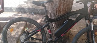 Bicicleta Wayscral Eléctrica Negra