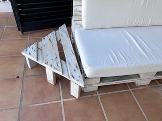 Conjunto Sofá y Mesa Palets Jardín