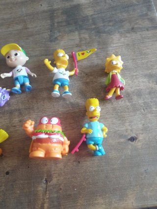 Set di pupazzi di gomma