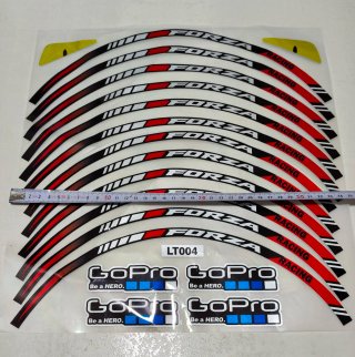 Pack adesivi Moto FORZA Racing GoPro
