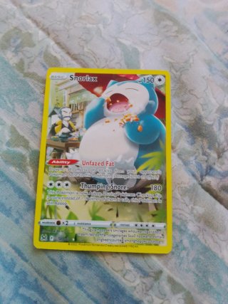 Carta Pokémon Snorlax VMAX