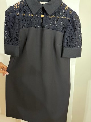Vestido Francumina Negro Encaje