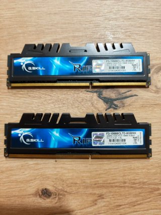 2x4gb G.Skill DDR3 4GB PC3-10666 1333MHz