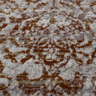 Alfombra Magic Naranja Gris