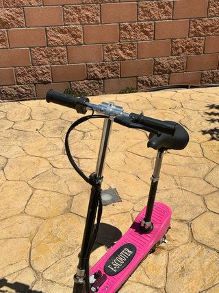Patinete Eléctrico Rosa E-Scooter