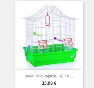 Jaula para pájaros