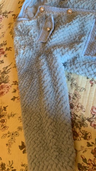 Cazadora mujer azul/gris
