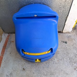 Silla columpio Little Tikes azul
