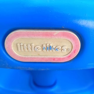 Silla columpio Little Tikes azul