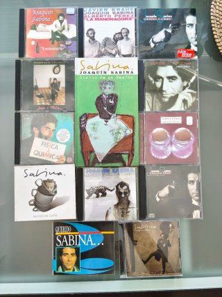 Colección CDs Joaquín Sabina (Incompleta)