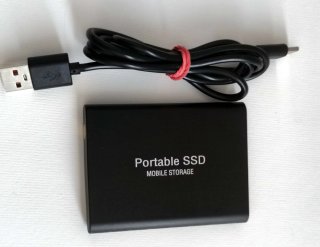SSD Esterno Portatile 80GB Testato