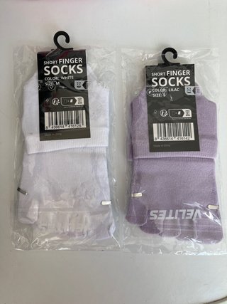 Calcetines cortos dedos VELITES (2 pares)