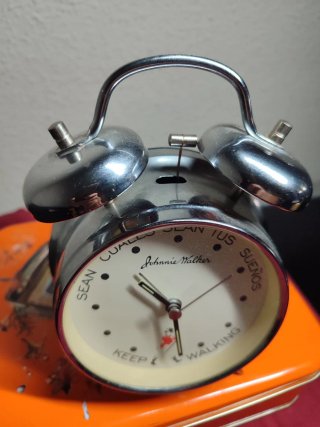 Orologio Sveglia Vintage Johnnie Walker