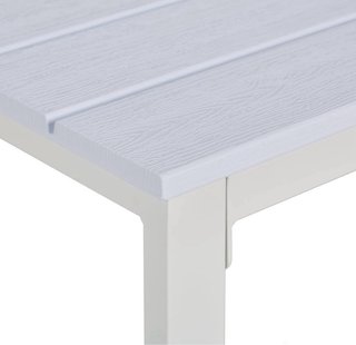 Tavolino bianco da esterno