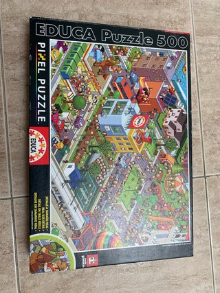 Puzzle Educa 500 Piezas Pixel Puzzle
