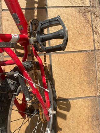 Bicicleta Monty 104 Micro Roja