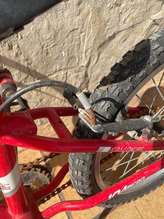 Bicicleta Monty 104 Micro Roja