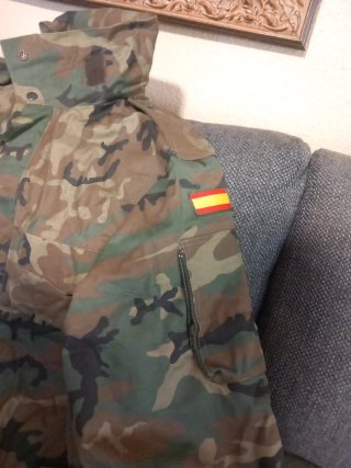 Chaqueta Camuflaje Intemperie
