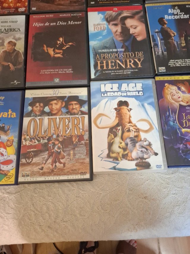 Películas DVD variadas y buenas.También por temas