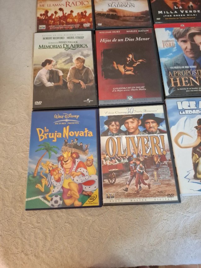 Películas DVD variadas y buenas.También por temas