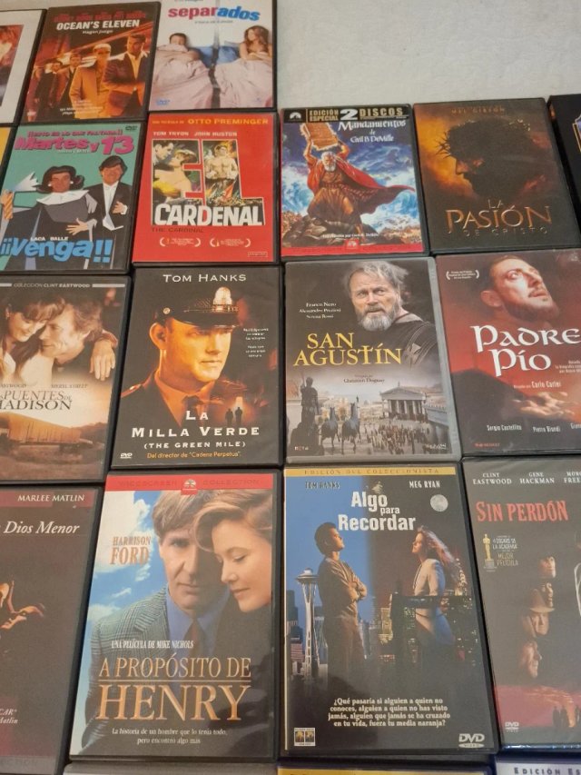 Películas DVD variadas y buenas.También por temas