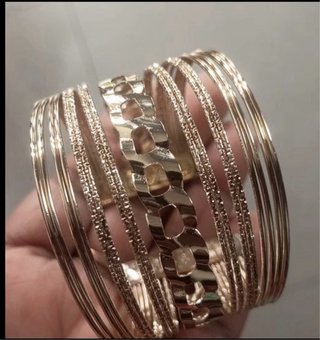 Bracciali dorati donna